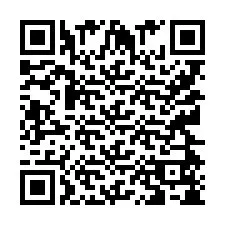 QR Code pour le numéro de téléphone +9512458502