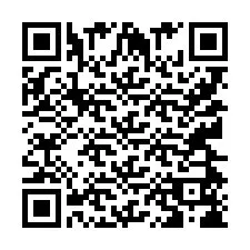 Codice QR per il numero di telefono +9512458603