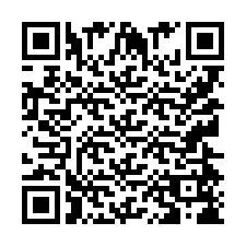 Codice QR per il numero di telefono +9512458645