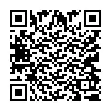 Código QR para número de telefone +9512490763