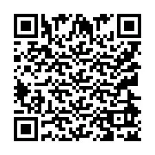 QR Code pour le numéro de téléphone +9512492580