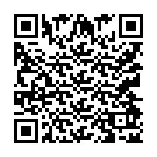 QR Code pour le numéro de téléphone +9512492599