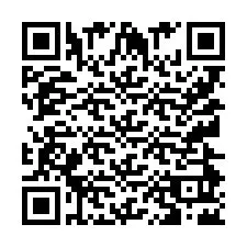 Código QR para número de teléfono +9512492604