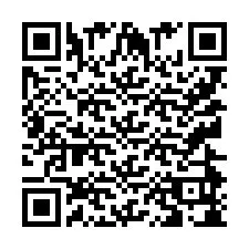 Código QR para número de telefone +9512498001