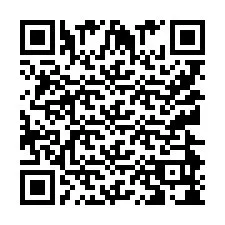 Codice QR per il numero di telefono +9512498004