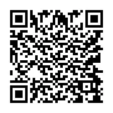 QR-koodi puhelinnumerolle +9512498034