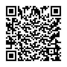 QR Code pour le numéro de téléphone +9512498101