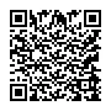 QR Code pour le numéro de téléphone +9512498185