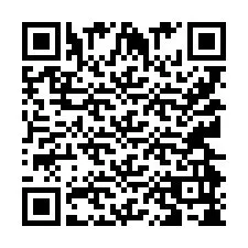 QR Code pour le numéro de téléphone +9512498553