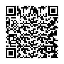 Codice QR per il numero di telefono +9512498634