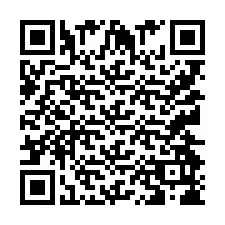 Codice QR per il numero di telefono +9512498679