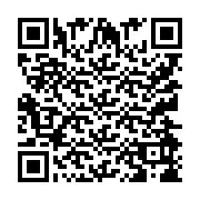 Código QR para número de telefone +9512498698