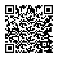 Codice QR per il numero di telefono +9512498707