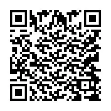 Codice QR per il numero di telefono +9512498739