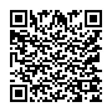 QR Code pour le numéro de téléphone +9512502418