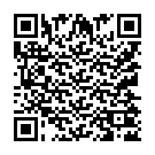 QR Code pour le numéro de téléphone +9512502628