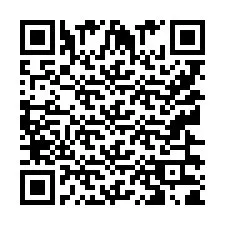 QR Code pour le numéro de téléphone +9512631805