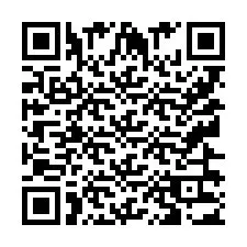 QR-code voor telefoonnummer +9512633001