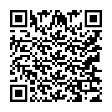 Código QR para número de teléfono +9512633465