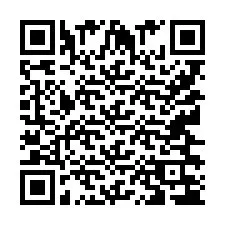 Código QR para número de telefone +9512634327