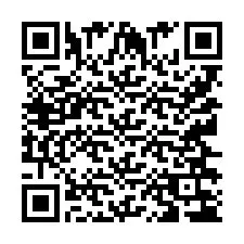 Codice QR per il numero di telefono +9512634376