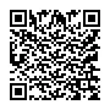 Codice QR per il numero di telefono +9512635458