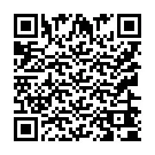 QR Code pour le numéro de téléphone +9512640001