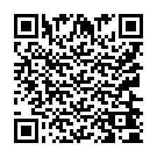 Código QR para número de teléfono +9512640020