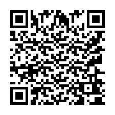 Codice QR per il numero di telefono +9512640050