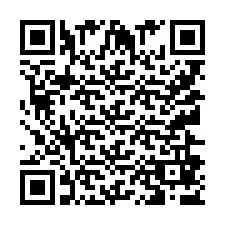 QR-code voor telefoonnummer +9512687654