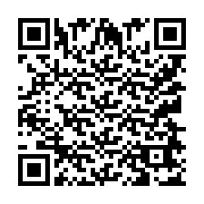 Código QR para número de telefone +9512867018