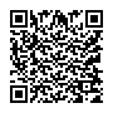 QR-koodi puhelinnumerolle +9512871434