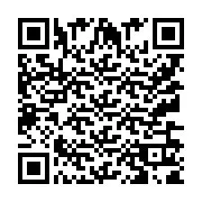 QR-koodi puhelinnumerolle +9513611804