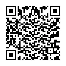 QR-koodi puhelinnumerolle +9513611850