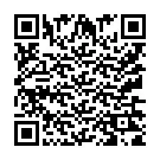 QR-koodi puhelinnumerolle +9513621844