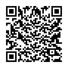 QR код за телефонен номер +9514223235