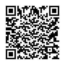 Kod QR dla numeru telefonu +9514223401