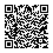 QR код за телефонен номер +9514223441