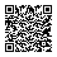 QR-koodi puhelinnumerolle +9514223443