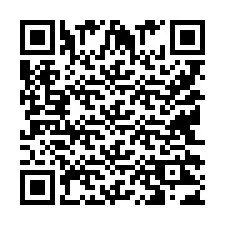 QR код за телефонен номер +9514223446