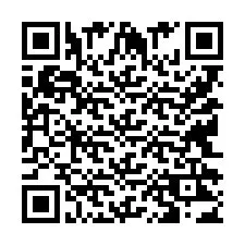 電話番号のQRコード +9514223452