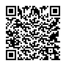 Código QR para número de teléfono +9514224017