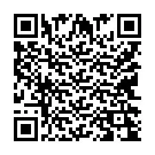 QR-koodi puhelinnumerolle +9514224056