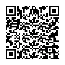 QR-code voor telefoonnummer +9514224084