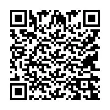 QR-koodi puhelinnumerolle +9514224107