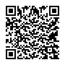 QR код за телефонен номер +9514224147