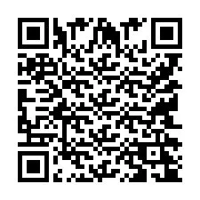 QR kód a telefonszámhoz +9514224158