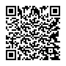 Código QR para número de teléfono +9514224322