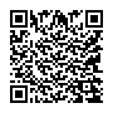 QR код за телефонен номер +9514224344