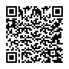 Codice QR per il numero di telefono +9514224345